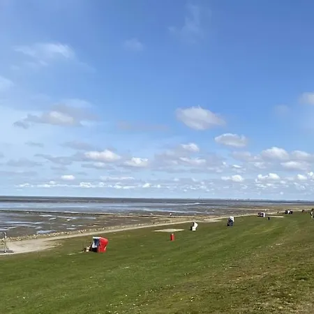 Grosses Doppelzimmer Mit Eigenem Bad Und Kuehlschrank, Frisch Saniert Maison d'hôtes Friedrichskoog